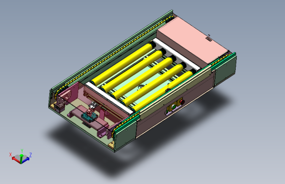 YS-5940 医药包装瓶灭菌输送线