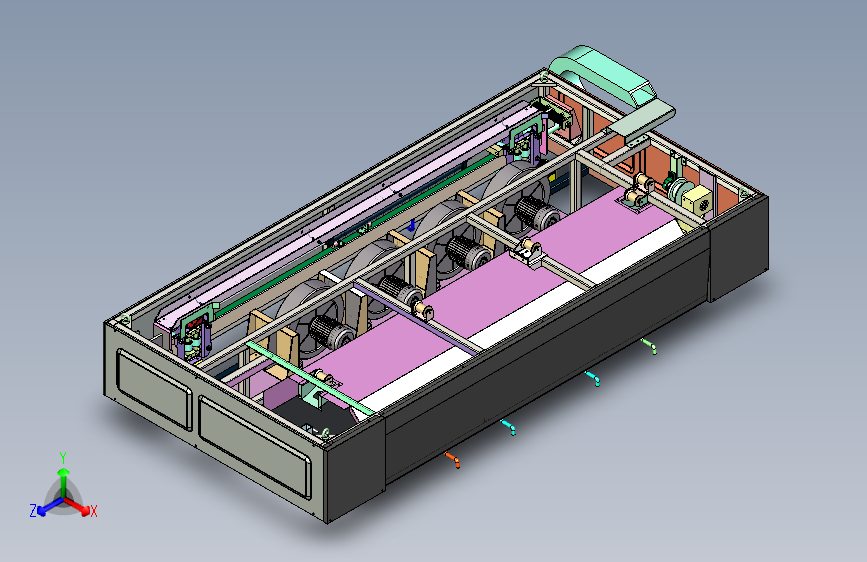 板材自动风冷输送线 PAC-83