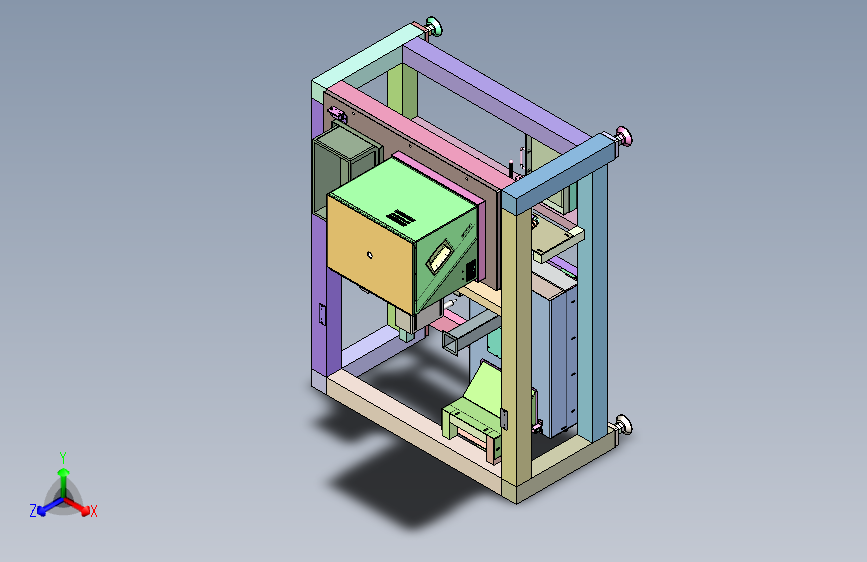包装材料自动裁切废屑收集机 PCC-301