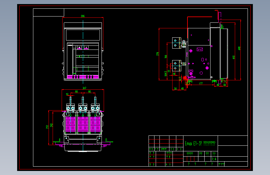 ABB框架断路器-E系列大全