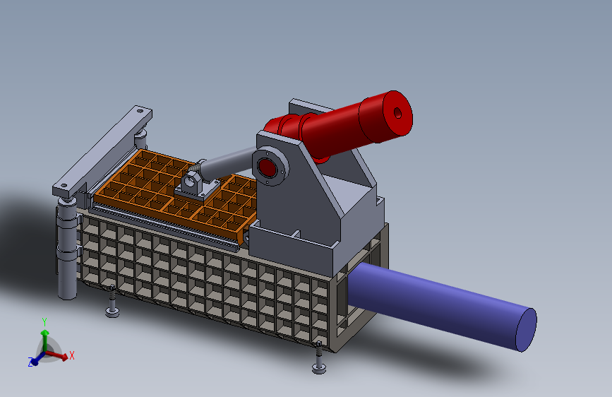 液压操作废铁压机