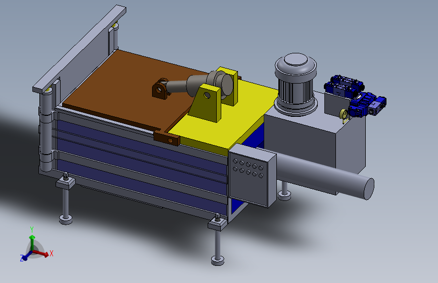液压操作废铁打包机