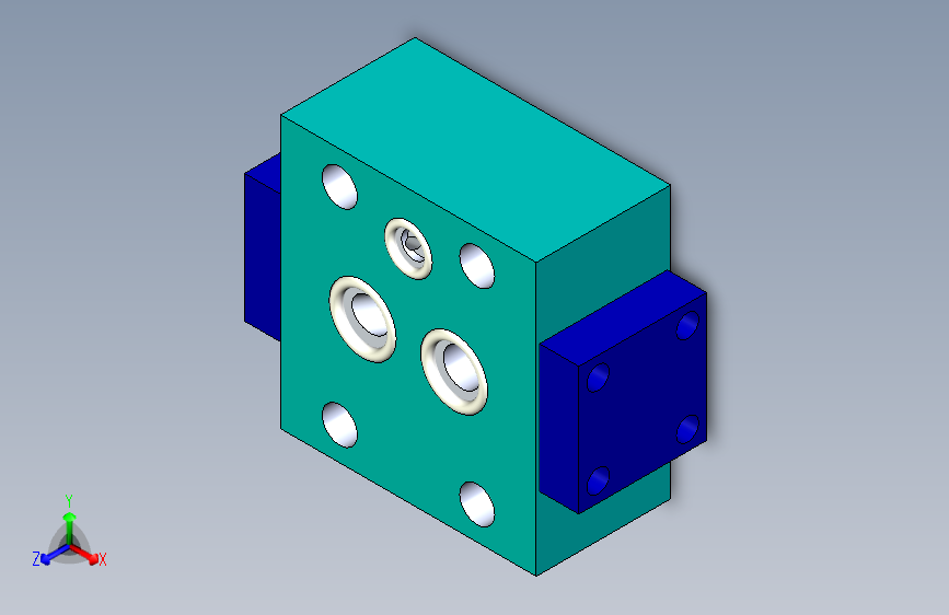 10通径液控单向阀