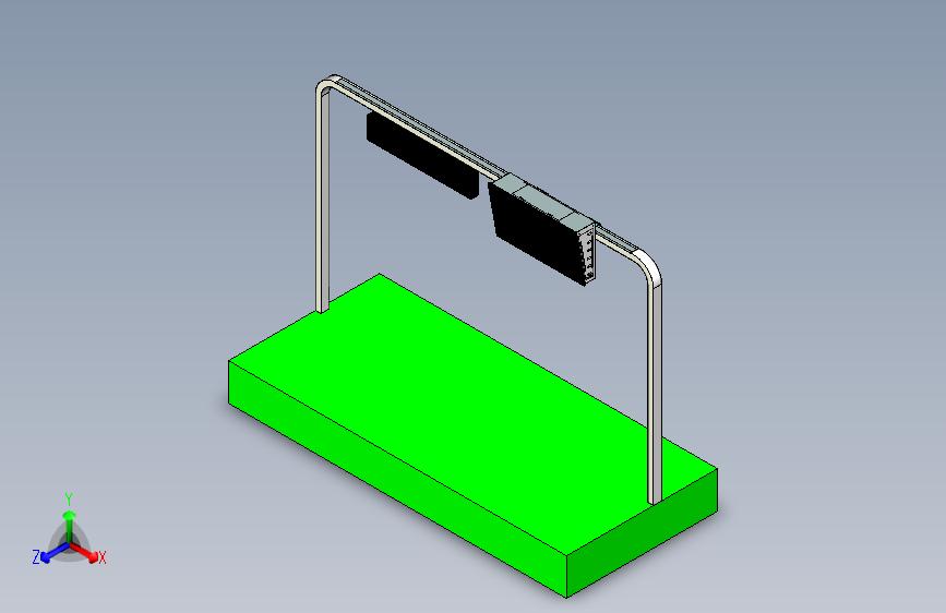 地铁门型支架吊箱