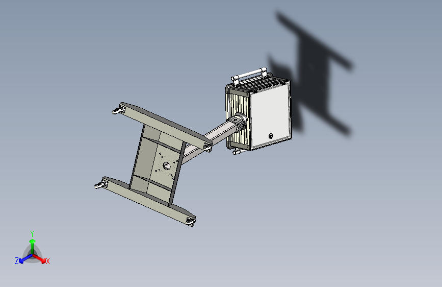 独有移动式触摸屏操作控制箱