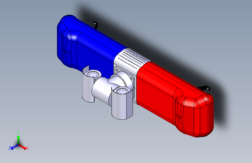 警灯带云台摄像机