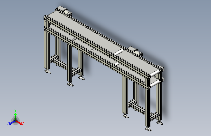 双层回流流水线