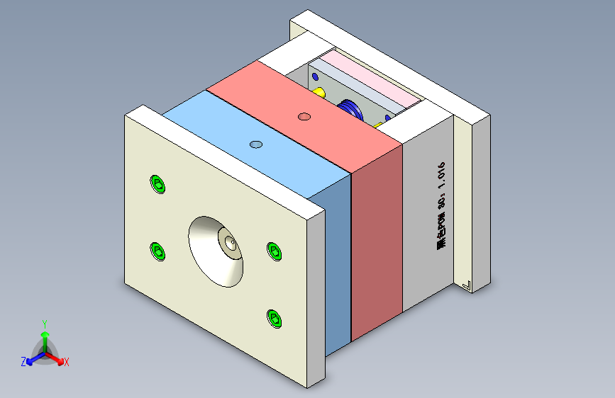 压线码（曲面上走流道）