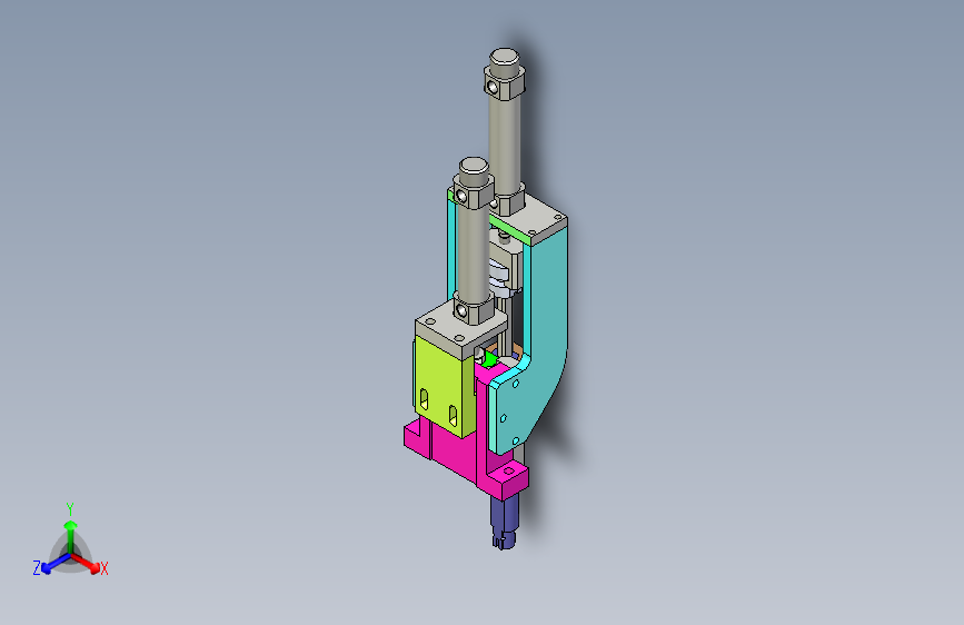 一款实用插料入料组件