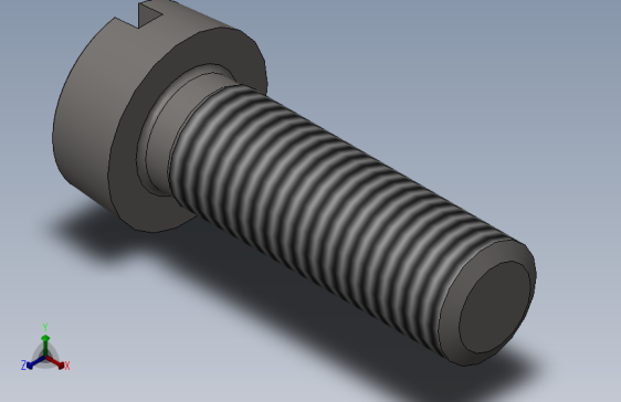 GB／T65-2000开槽圆柱头螺钉M8×25