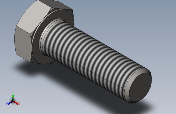 GB／T5781-2000六角头螺栓全螺纹C级(M22)×70