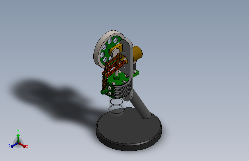 立式螺旋发动机