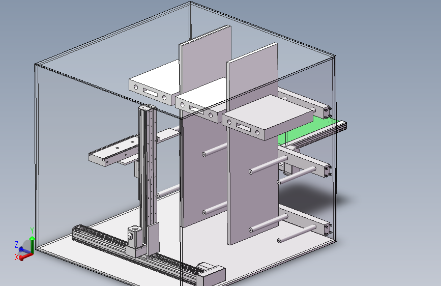 智能家居鞋柜机械结构设计