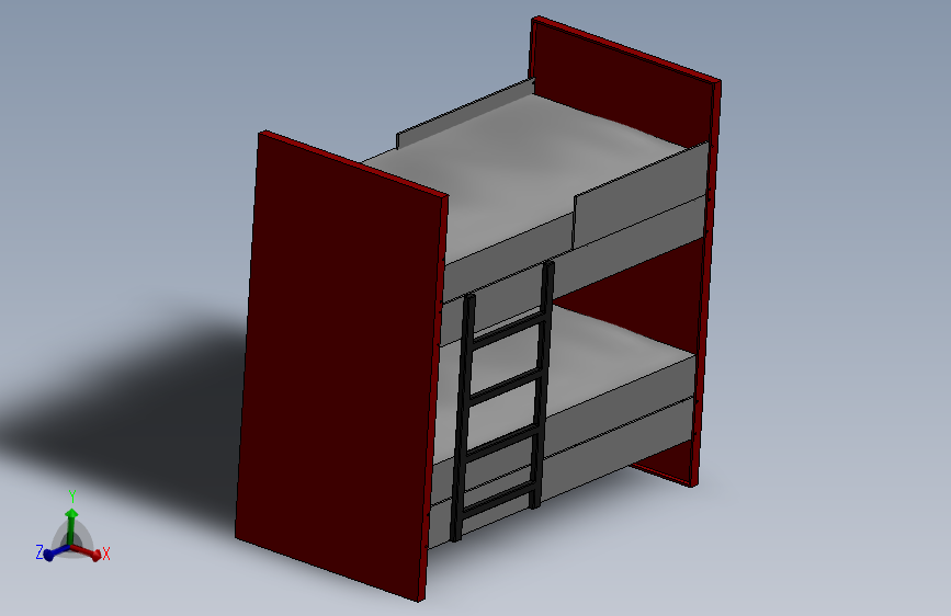 上下床铺铺位设计