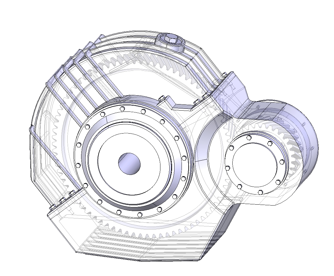 CRH3动车齿轮箱三维Catia==603825=200