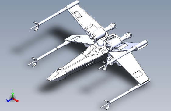 A2004131-X翼星球大战战斗机