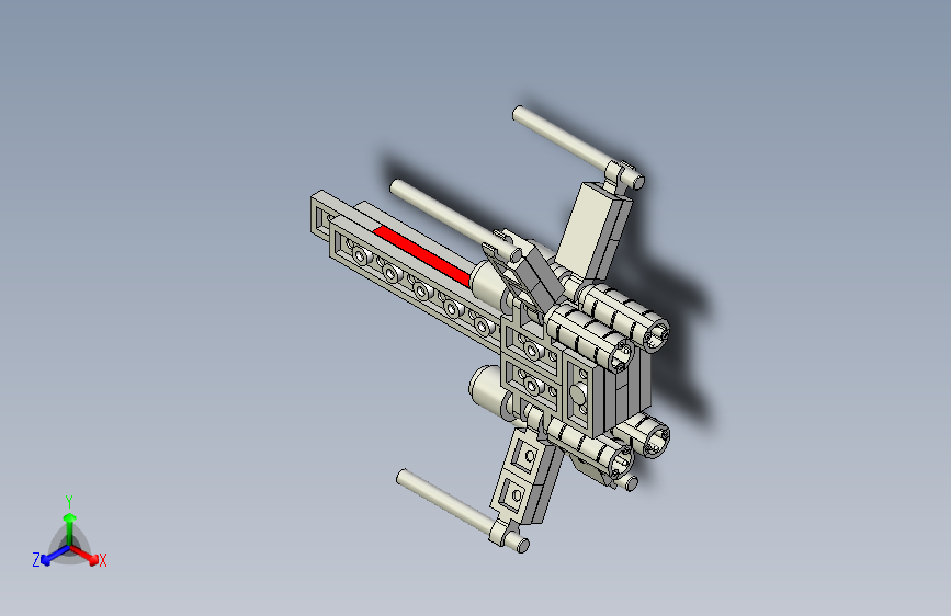 A2004142-乐高X翼星球大战战斗机