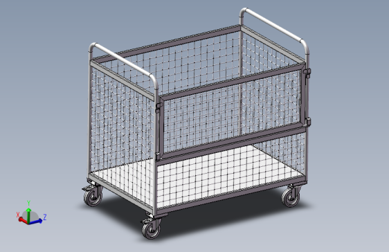 货架、周转网车