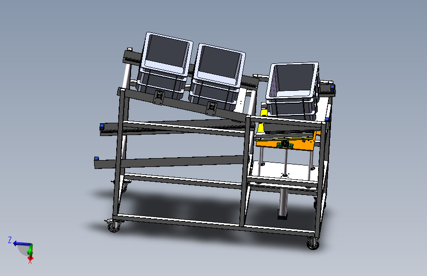 货架、LCIA精益物料车