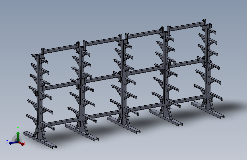 货架、多层悬臂货架