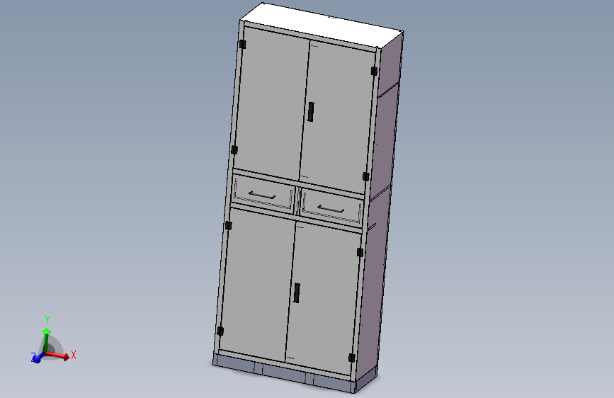 货架、文件柜（有工程图）