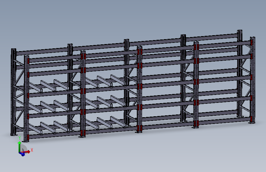 货架、中型托盘货架