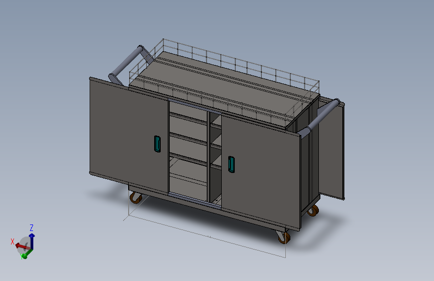 货架、中转推车