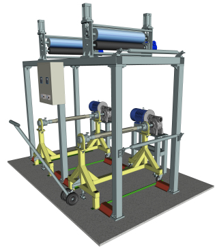 A2004381-卷绕机卷绕聚合物片材