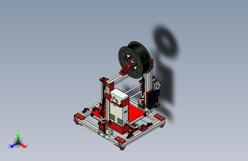 A2004450-Rebel II 3D打印机