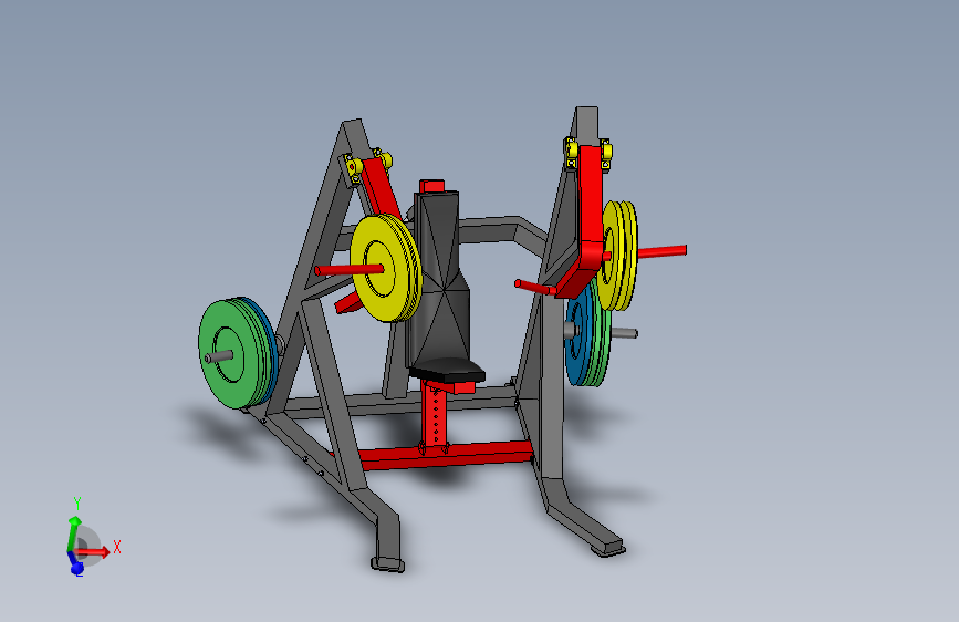 A3003766-按压锻炼健身器材