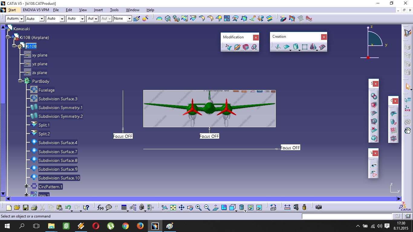 A3003785-川崎 Ki-108飞机
