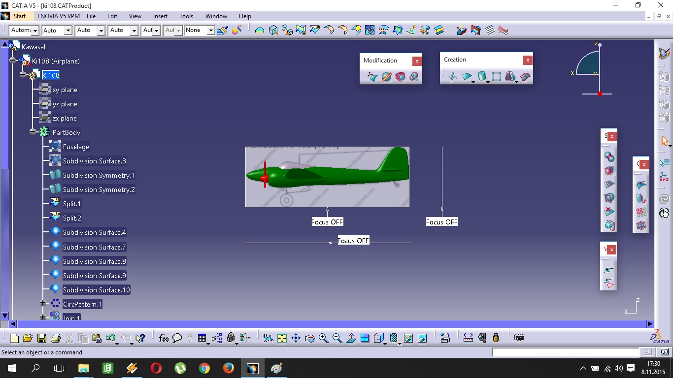 A3003785-川崎 Ki-108飞机