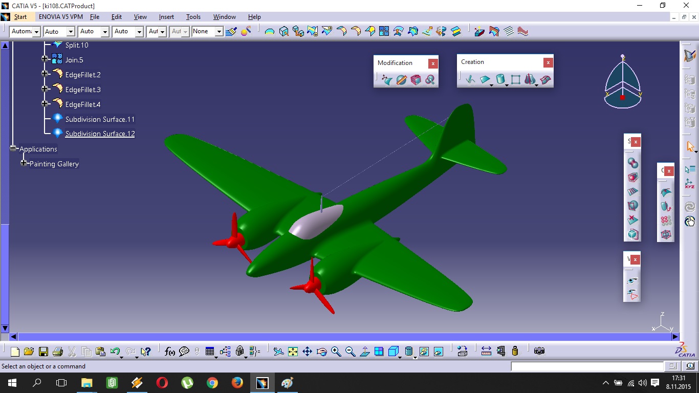 A3003785-川崎 Ki-108飞机