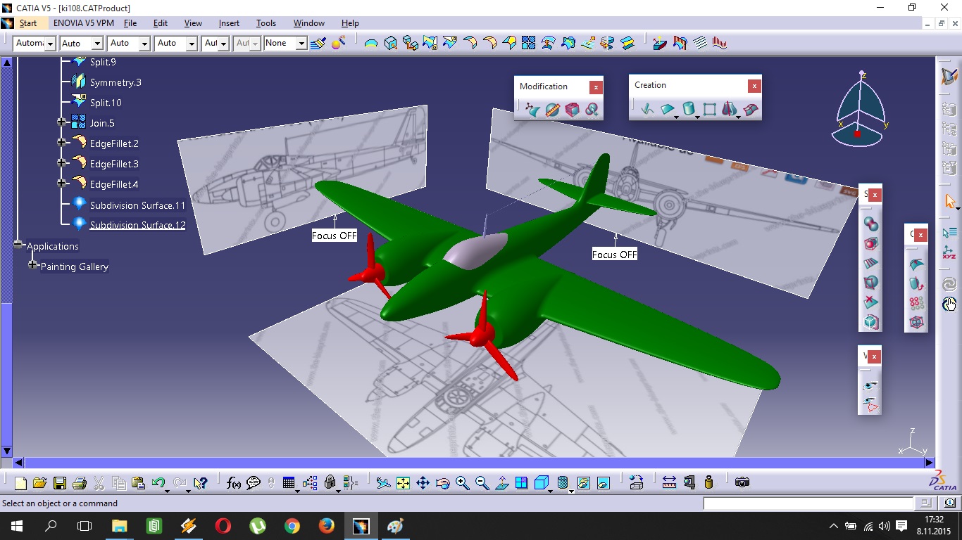 A3003785-川崎 Ki-108飞机