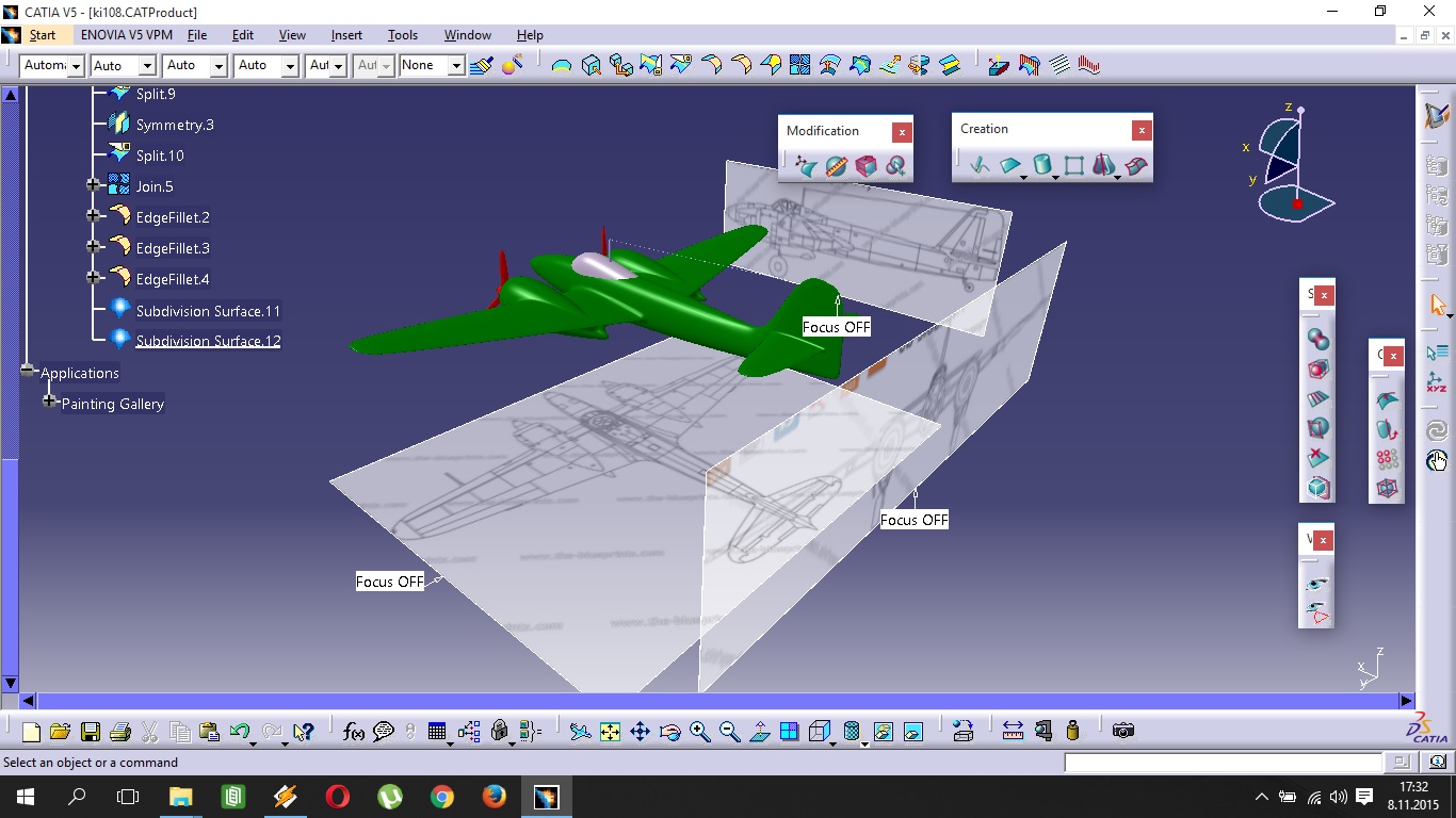 A3003785-川崎 Ki-108飞机