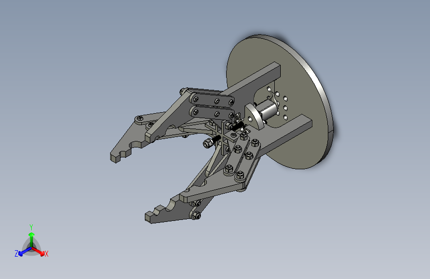 机械手夹持装置设计