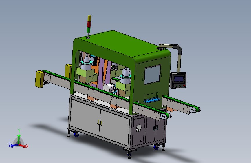 自动对接上下料双工位检测设备