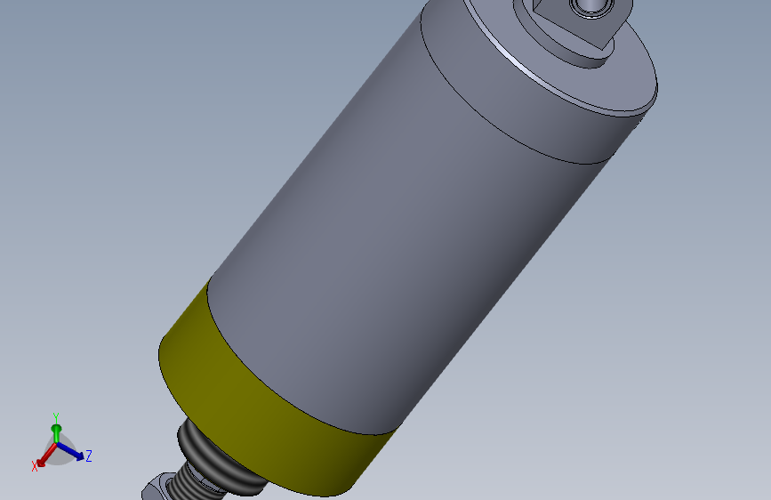 A0002799-圆形气缸 80x20x88.5 毫米