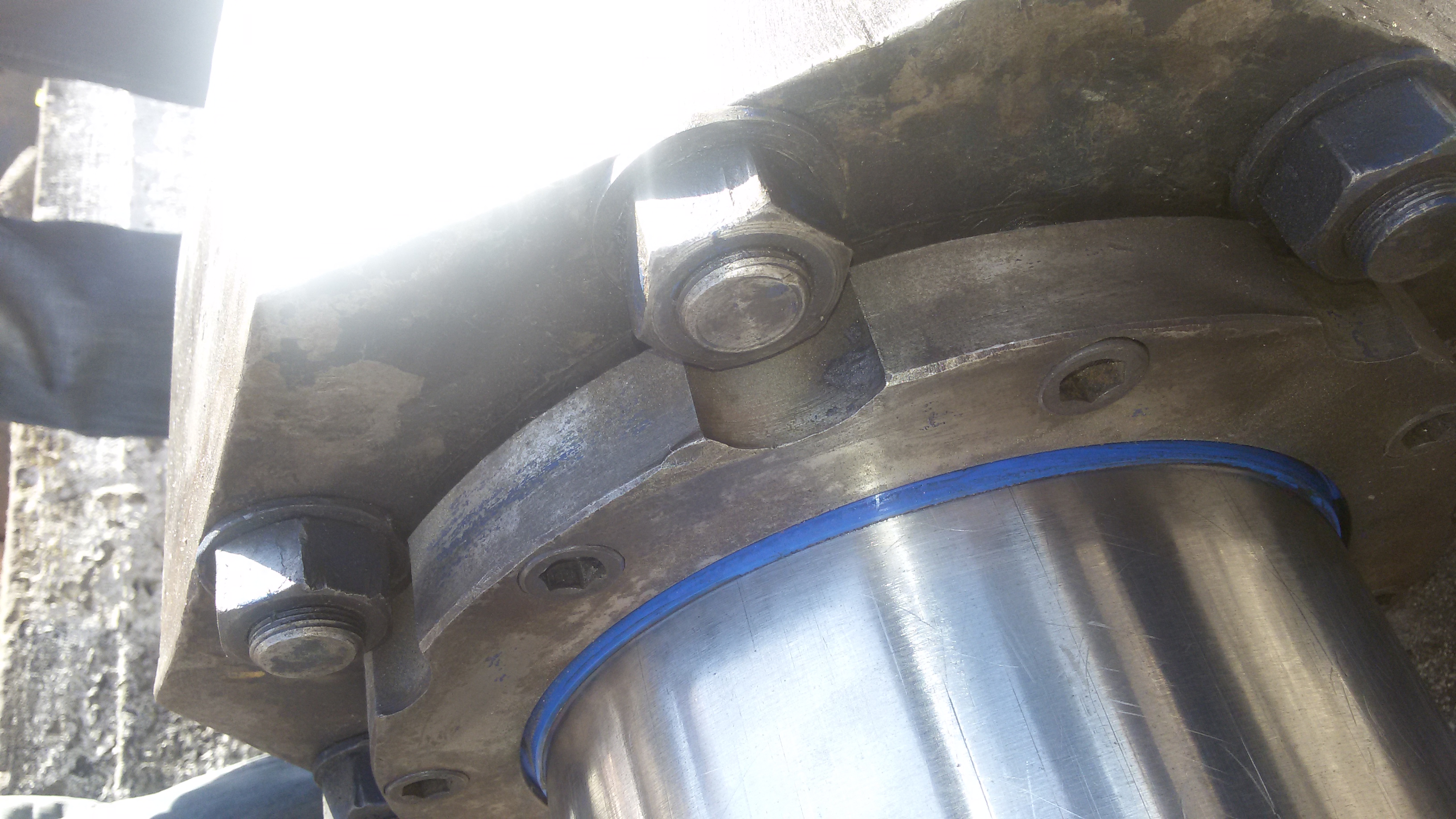 A0002765-拉杆式液压缸 280x220x1400 毫米