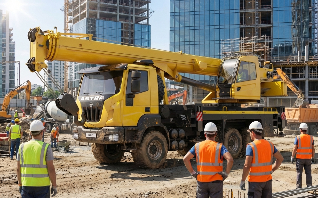依维柯 ASTRA 移动式起重机