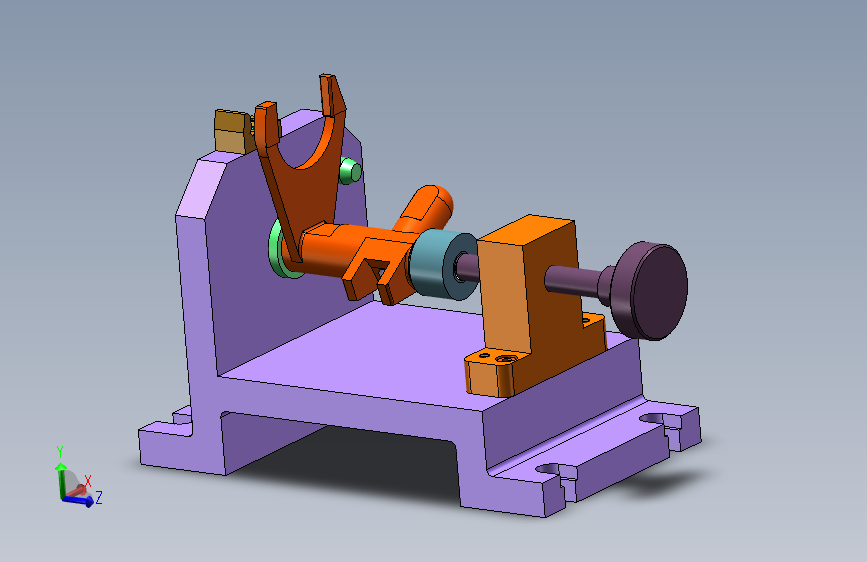副变速拨叉工艺及铣内侧面夹具设计