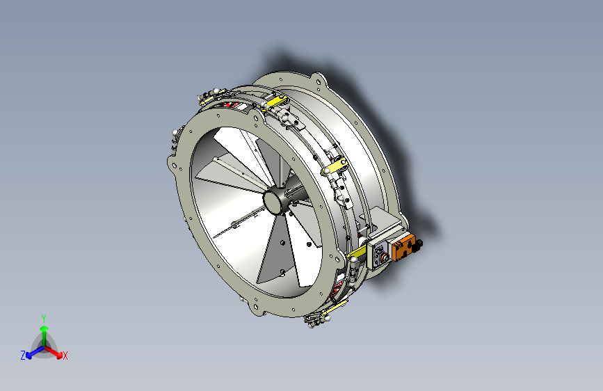 B2004058-叶片挡板叶片阀