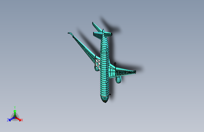 B2004120-空客A350-900客机