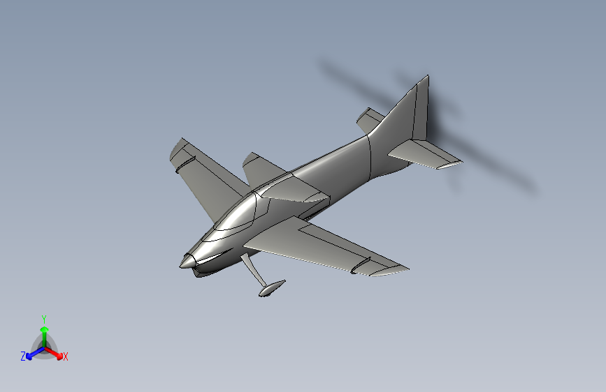 B2004132-RC F3A 单翼机