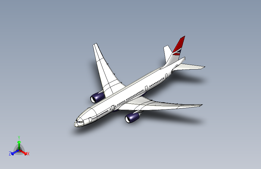 B2004144-波音777飞机