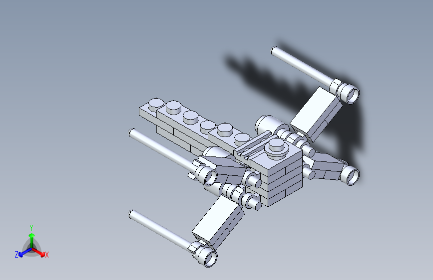 B2004163-乐高 - X翼战斗机 (4484)