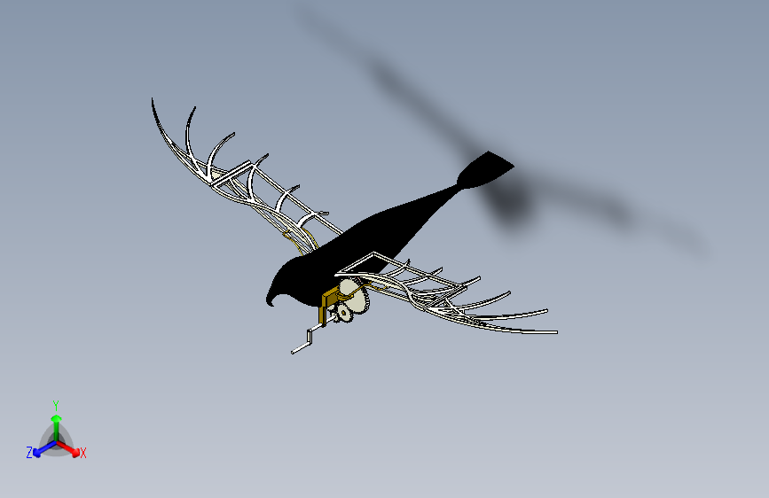B2004165-模拟鸟机构仿生鸟