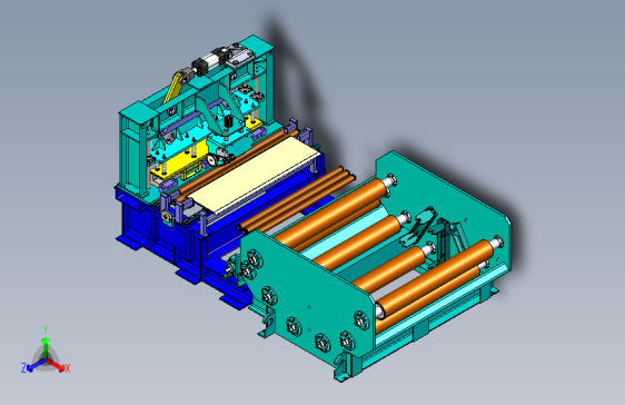 B2004280-卷材成型机开卷机
