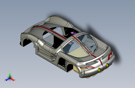 B2004396-超级跑车系统 Targa