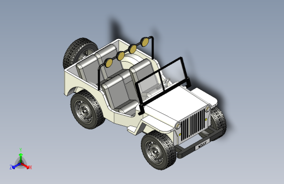 B2004418-威利吉普车